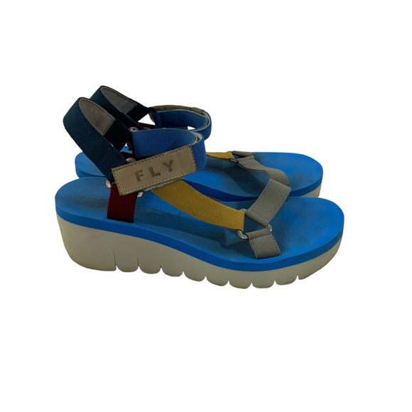 Fly London Shoes - FLY London Yefa Wedge Sandal Women's Size EU 39